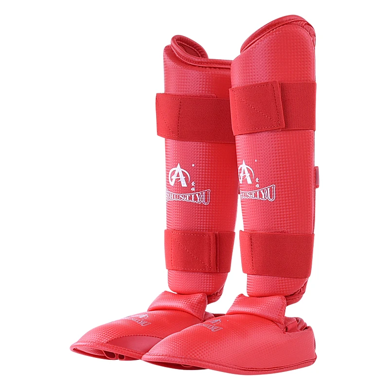 Леггинсы для карате Shin and Instep Guard Karete Karate леггинсы тхэквондо Instep|shin guard|shin padsshin insteps