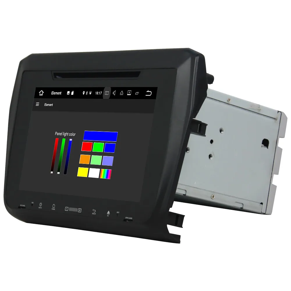 Klyde 9 дюймов ips 4G Android 9,0 Восьмиядерный 4 Гб ОЗУ 64 Гб ПЗУ DSP BT автомобильный DVD мультимедийный плеер стерео для Suzuki Swift