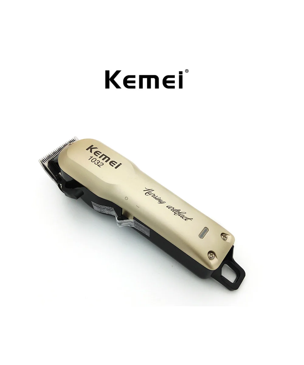 Kemei KM-1032 электрическая машинка для стрижки волос перезаряжаемая машинка для стрижки волос беспроводной триммер для бороды машинка для стрижки волос режущая бритва