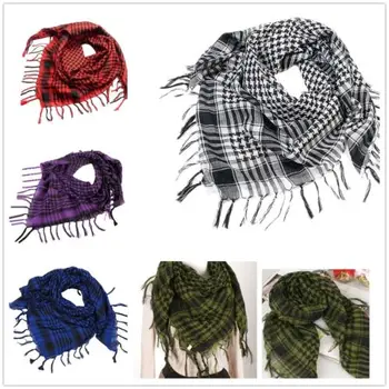 

Fashion Latest Women Men Unisex Arab Shemagh Keffiyeh Palestine Scarf Shawl Wrap Scarves