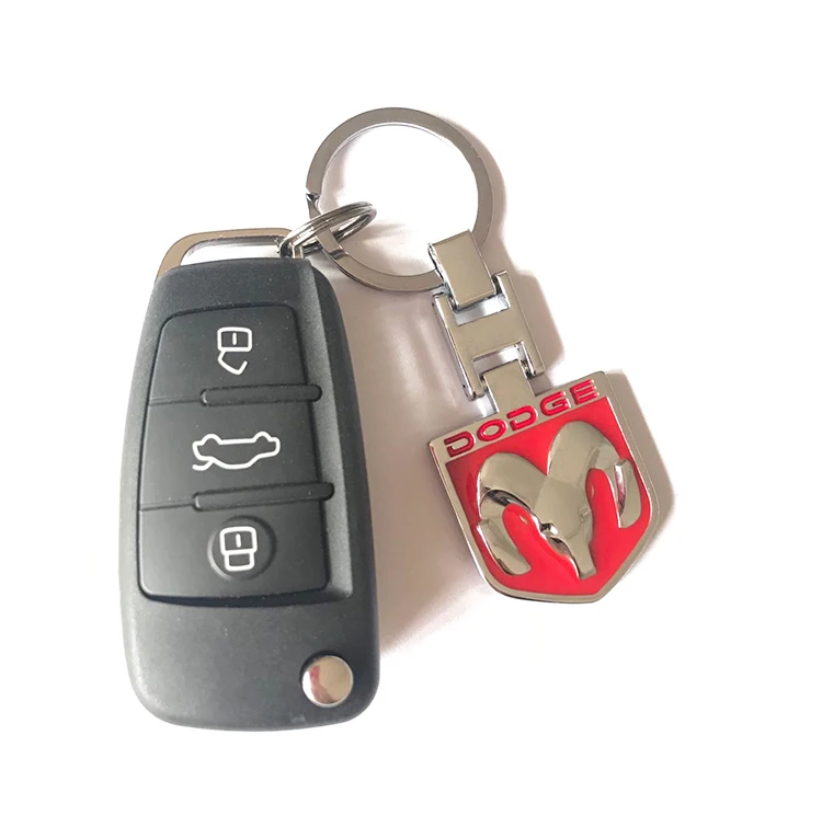 Автомобильный металлический деловой брелок для ключей Dodge Challenger, Charger stratus caliber journey ram 1500 nitro логотип эмблема брелок
