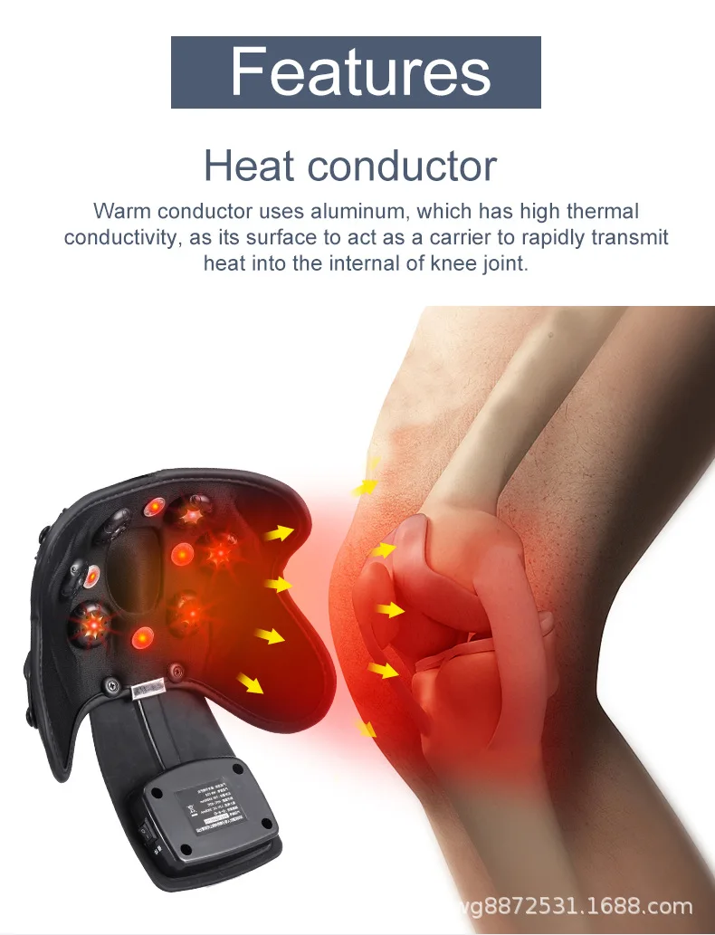 KNEE MASSAGER WITH HEAT