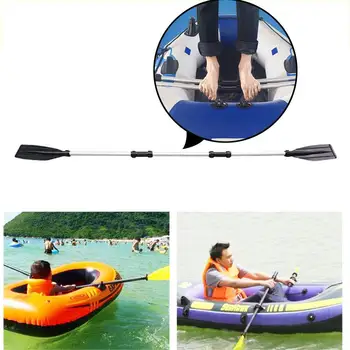 

Oars Creative Unsinkable Aluminum 1 Pair Alloy Beach Sports Surfboard Yacht Paddles Rubber Boats Sea Boat Paddles