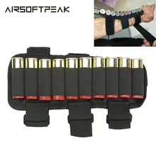 AIRSOFTPEAK Тактический мешочек для патрона ружья 12 калибр Рука Пояс Охотничий военный тактический пакет пуль