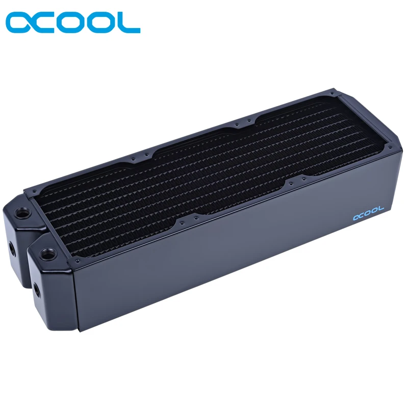 Оригинальный Alphacool NexXxoS Monsta G1/4 80 мм толщина 120*3 360 медный радиатор 12 см вентилятор