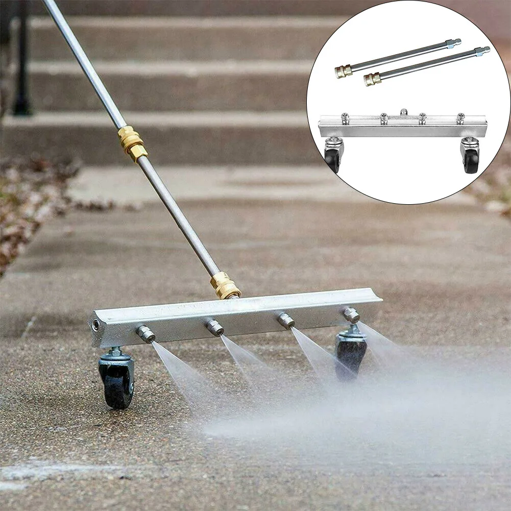 

Pressure Washer Undercarriage Cleaner Under Car Wash 1/4 Fast Connection Replacement Parts