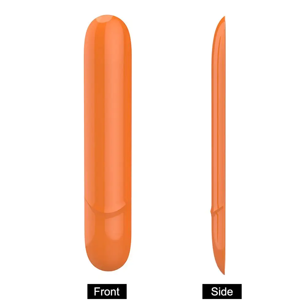 6 цветов прозрачный ПК Жесткий Магнитный боковой Чехол Крышка Сменный Внешний чехол для IQOS 3,0 аксессуары для сигарет портативный внешний чехол - Цвет: Orange