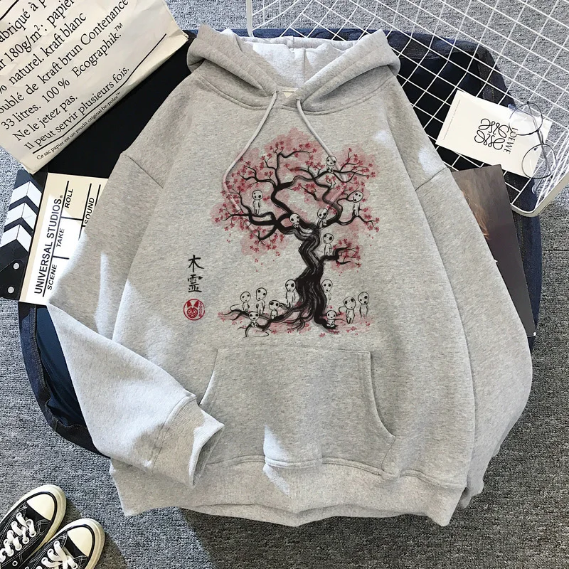 pink hoodie Japanese Anime Cartoon Totoro Hoodie Women Kawaii Hoodeis Miyazaki Hayao Studio GhibliHarajuku grey Sweatshirts Unisex fox racing hooded shirts & tops Hoodies & Sweatshirts