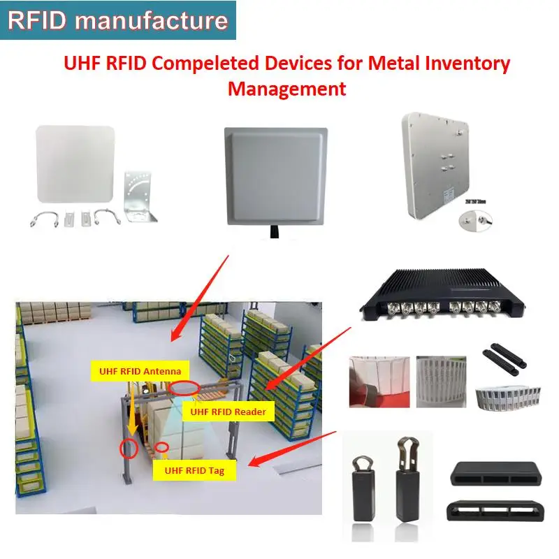 ABS Гибкий долговечный UHF RFID тег Monza4QT ironside микро анти Металлический пассивный 860-960 МГц для uhf rfid дешевый impinj считыватель