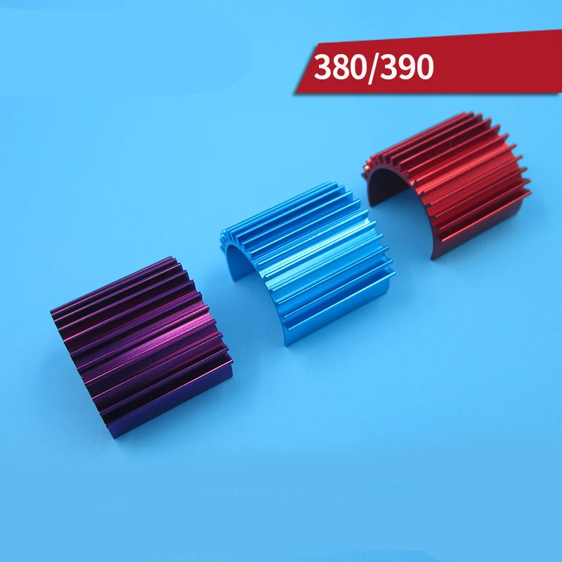 

1PC Aluminum Alloy 380 390 Motor Heat Sink L29mm Motor Cooling Plate Mini Motors Radiator for RC Car/Boats Modified Parts