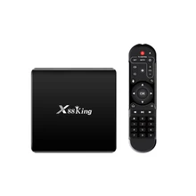 X88 King Android 9,0 4G/128G ТВ приставка S922X шестиядерный 4K HD 1080P H.265 приставка 2,4G/5G двойной Wifi Bluetooth 5,0 смарт-бокс