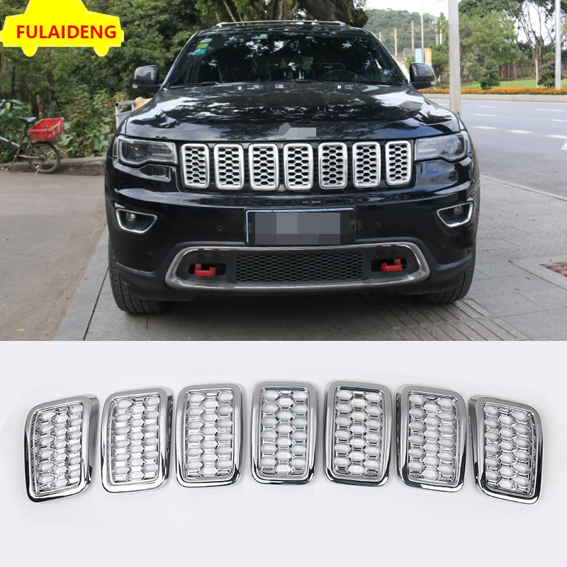 7 шт. решетка для автомобиля Jeep Grand Cherokee 2017-2020 | Автомобили и мотоциклы