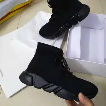 

Men Women Runner Shoes Outdoor Casual Knits Sock Sneakers lacet Breathable Sports Shoes For Male Female homme trainers