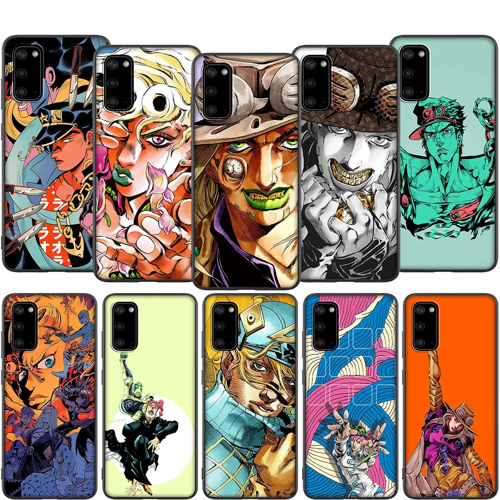 Lavaza JOJO'S BIZARRE ADVENTURE Soft Case for Samsung Note A3 A5 A6 A7 A8 A9 A10s A20s A30s A40s A50s 10 A70 8 9 J6 Plus | Мобильные