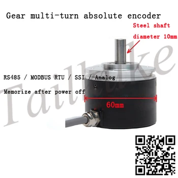 

Multi-turn Absolute Encoder Turns Optional 256 1024 4096 Mechanical Gear Power-off Memory