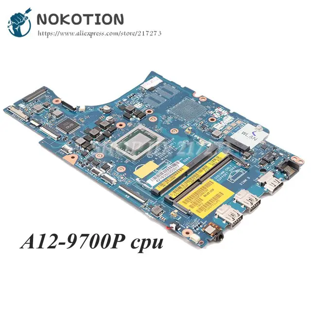 $US $98.56  NOKOTION CN-0N7GMF 0N7GMF N7GMF For Dell Inspiron 5565 laptop motherboard BAL22 LA-D803P Mainboard 