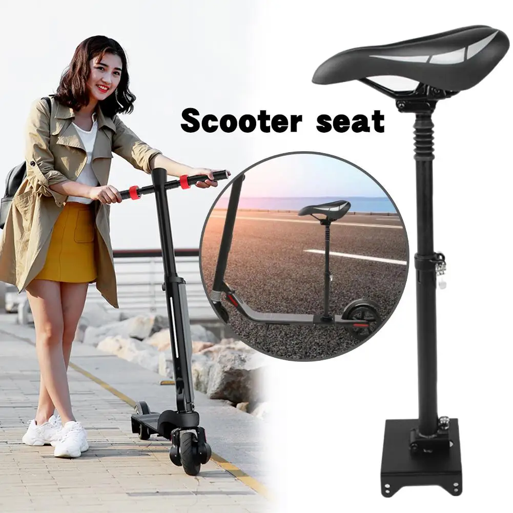 

Electric Skateboard Saddle Foldable Shock Absorbing Seat Comfortable Folding Chair for Ninebot ES1 ES2 ES4 Scooter