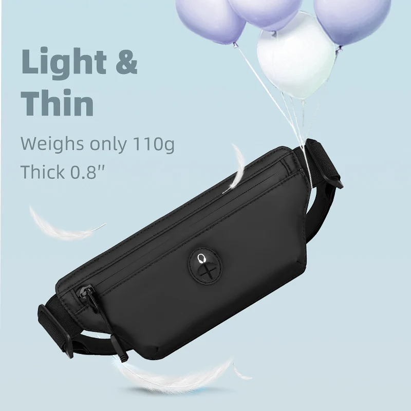 MARK RYDEN 2021 New Running Phone Pack Men Women Water-repellent Waist Bag with Earphone hole