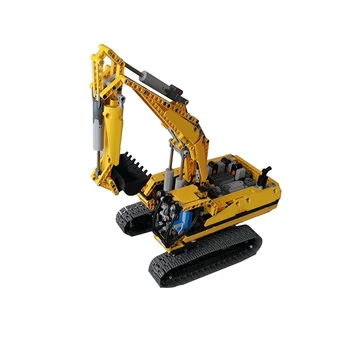 

MOC-0080 1399pcs Technic Excavator Model Building Blocks Brick Without Motors City Kids Toys for children Gifts