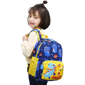 

Girls Kids Cartoon Dinosaur Animal Backpack Toddler School Bag 3D Animal Dinosaur Animal Backpack Cute Kid Toddler рюкзак