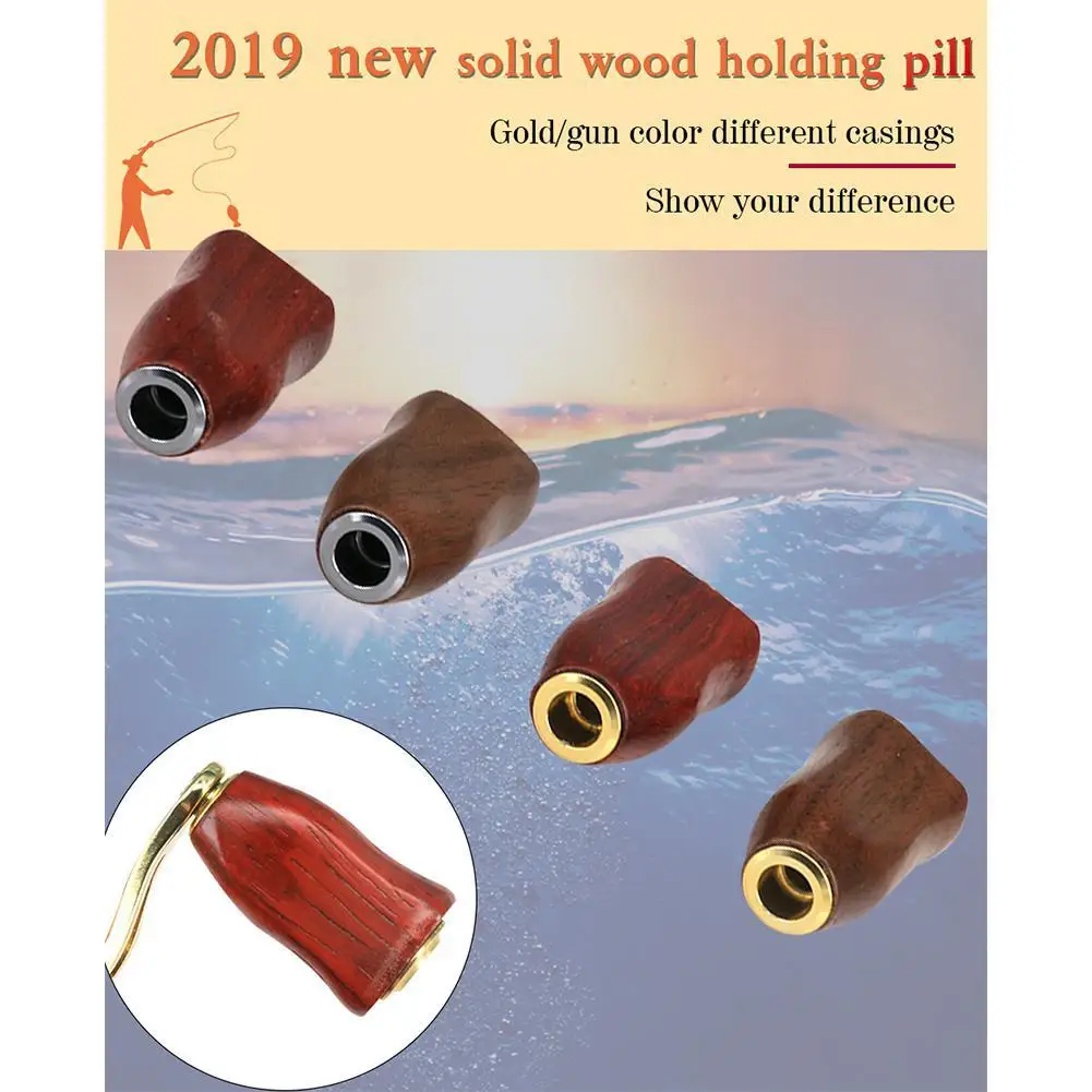 Рыболовная катушка ручка рукоятка деревянная модификация для S/D Литая Катушка