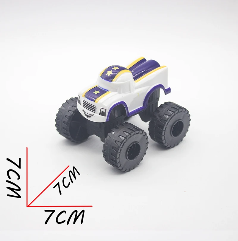 6 шт./компл. Blaze Monster Machines автомобильные игрушки русские чудо дробилки для