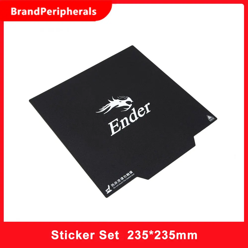 Creality 3D Printer Build Surface Heat Bed Platform Sticker 235*235mm for Ender3 