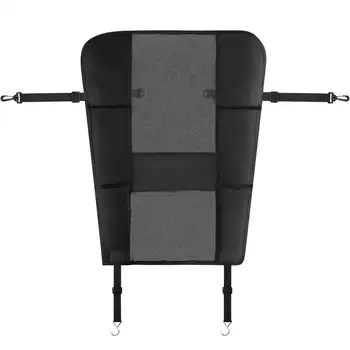 

UEETEK Pet Car Barrier Mats Waterproof Pet Car Mesh Scratch Resistant Driver Barrier Panel Pet Car Protective Fence (Black)