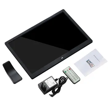 

14 inch Screen LED Backlight HD Digital Photo Frame Electronic Album Photo Music Film Full Function Good Gift