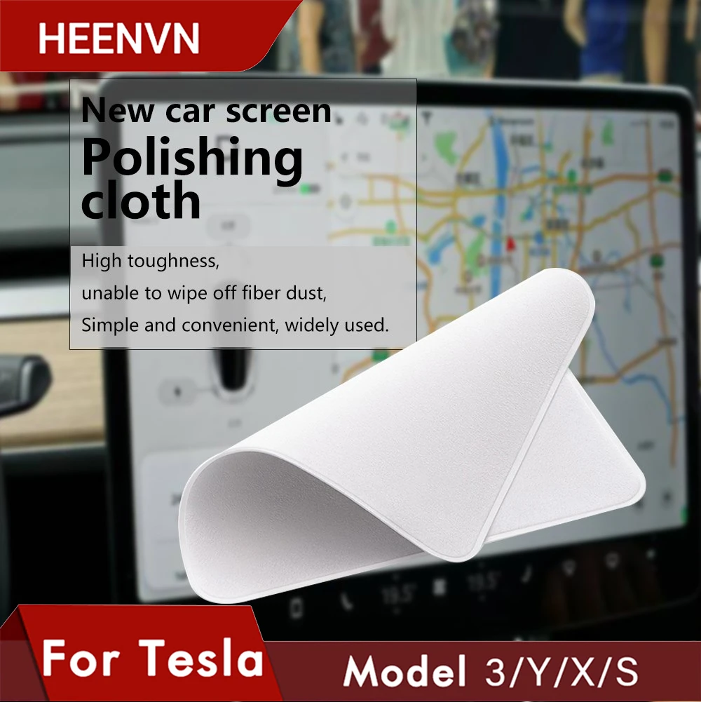 2021 New Polishing Cloth For Tesla Model 3 Y Screen Cleaning Cloth