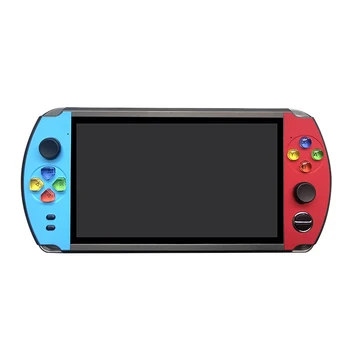 

X19 8G/16GB Retro Game Console Handheld Game Player Built-in 2000 Games 7.0-inch LCD Color Screen Video Player AV Output TF Card