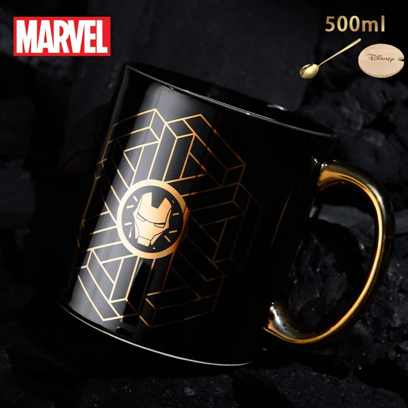 300ml Disney Mug Marvel Ceramic Cup Spider Man Water Cup Coffee Cup Coffee  Mugtravel Mug - Mugs - AliExpress