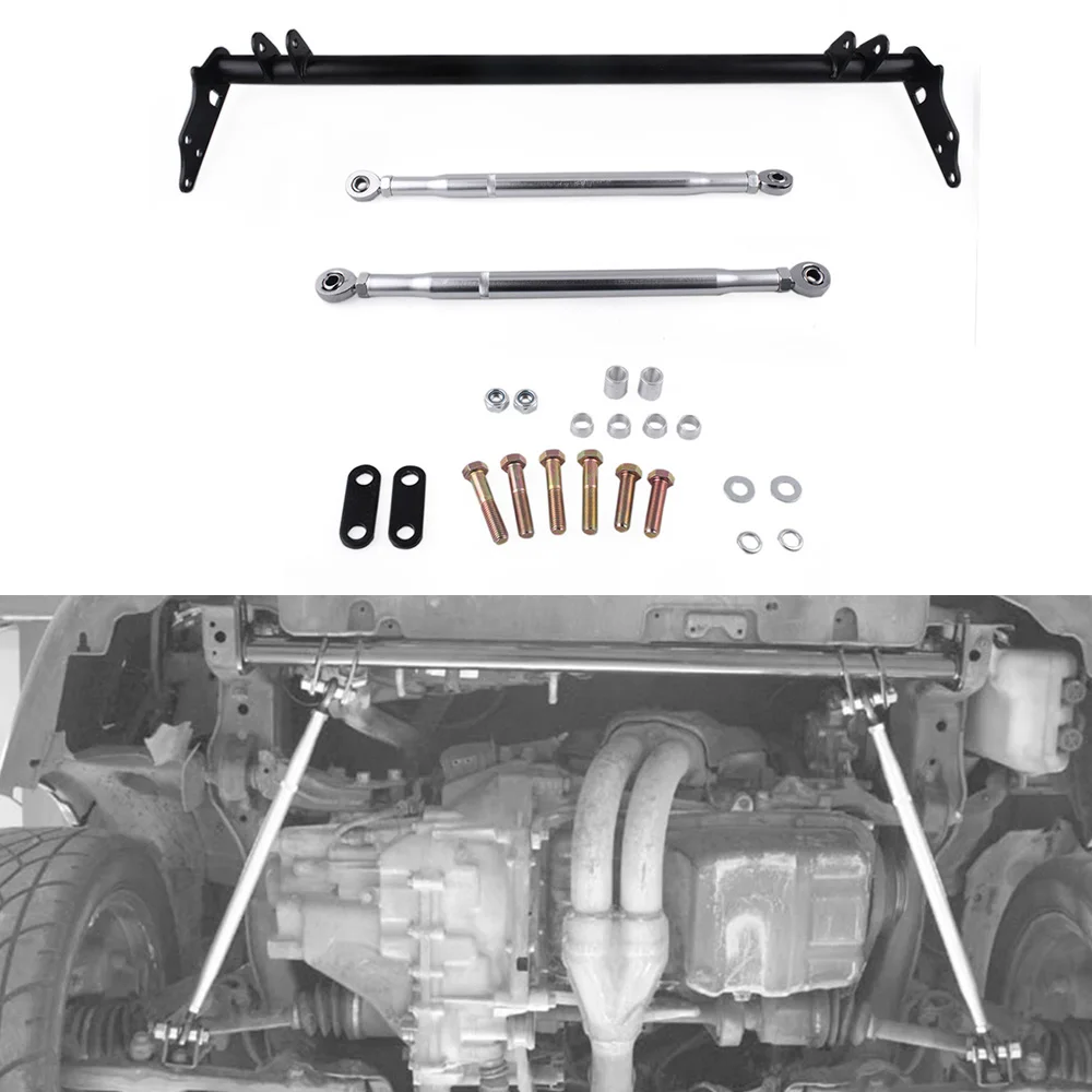 RASTP-передняя подвеска Тяговый рычаг управления для Honda Civic EF CRX 1988-1991 черный RS-LCA012