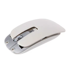 Беспроводная 2,4 ГГц ультра-тонкая клавиатура мини оптическая мышь Набор для ноутбука Настольный ПК D08B