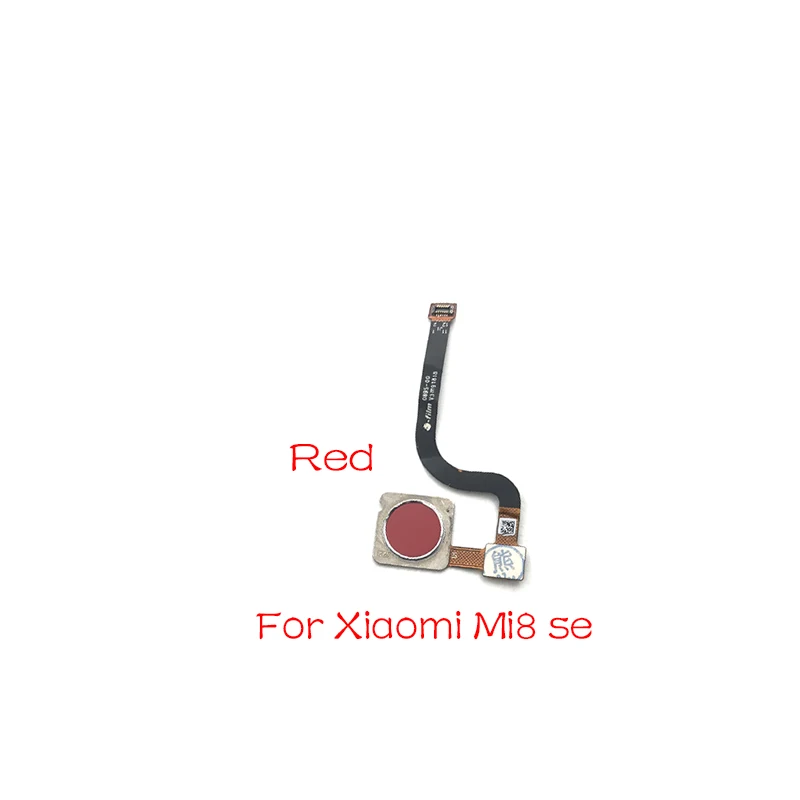 Mi 8 Se Red Отпечаток пальца печати сенсорный ID сенсор Главная кнопка гибкий кабель для Xiaomi mi 8 mi 8 Se Lite Запчасти для ремонта - Цвет: Mi 8 Se Red