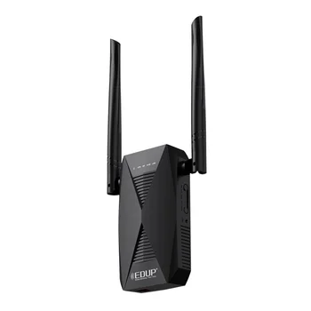 

EDUP WiFi Repeater 1200Mbps/300Mbps Wireless Network Extender Long Range High Device Capacity Support AP Mode WPS Encryption