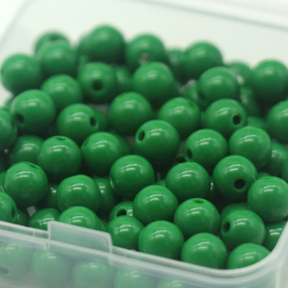 100pcs Green Монтессори математические игрушки для детей Золотые бусы Обучающие счетные Обучающие математические материалы Juguetes Монтессори обучающие средства L2361H - Цвет: 100pcs Green
