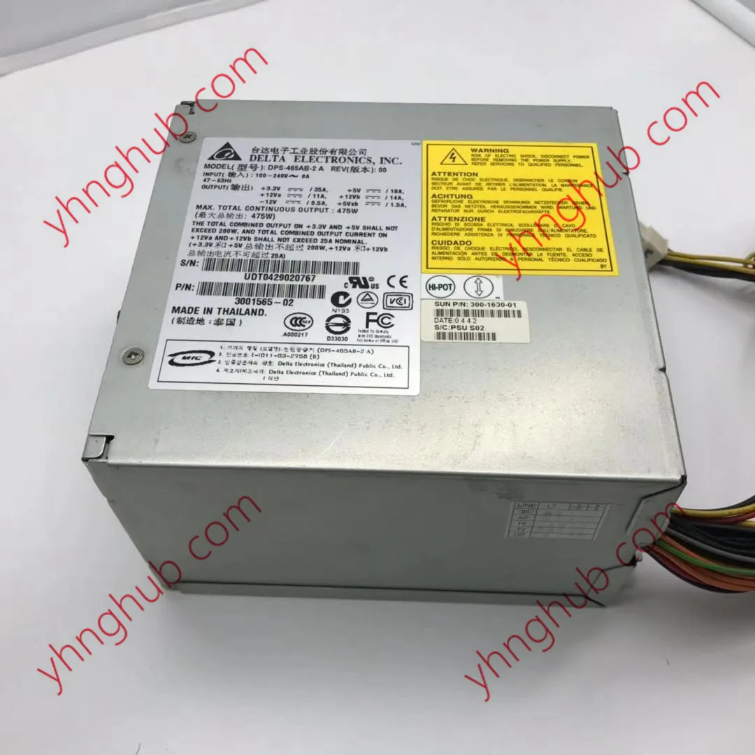

Delta Electronics DPS-465AB-2 A SUN Blade B2500 блок питания для сервера 200 Вт