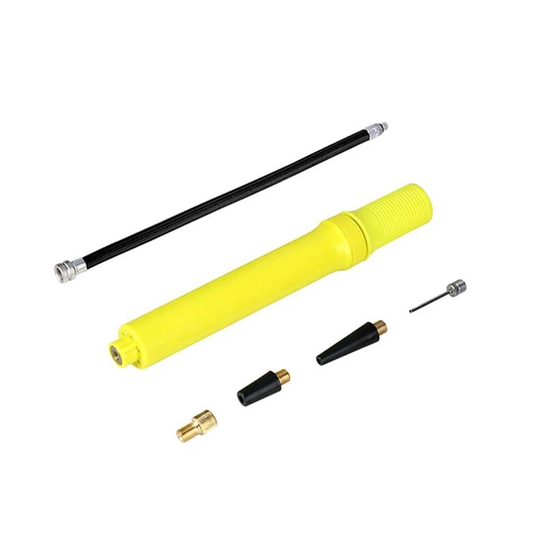 

Mini Dual Action Ball Pump Portable Hand Inflator Held Air Ball Pump for Soccer Ball Football Volleyball Rugby-Ball Basketball C