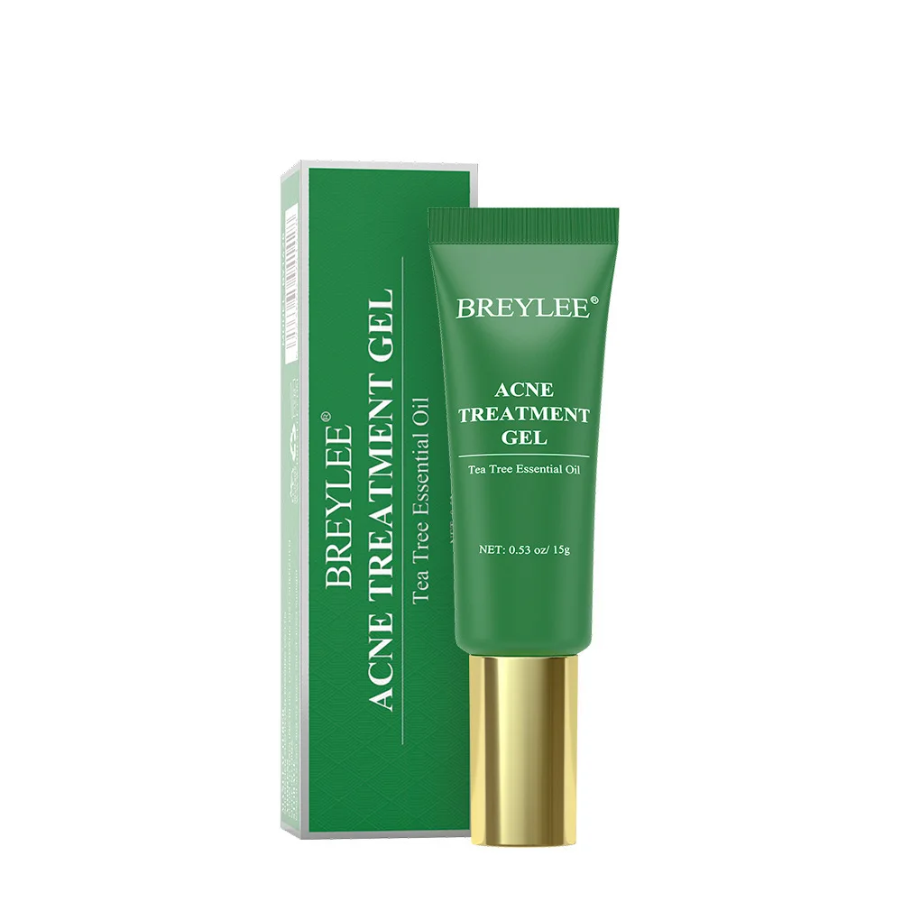 Tea Tree Acne Removal Gel Face Cream Treatment Fade Spots Oil Control Shrink Pores Moisturizing Skin Care |