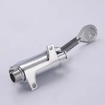 

Foot Pedal Control Valve Faucet Kitchen Sink Water Tap Vertical Basin Switch