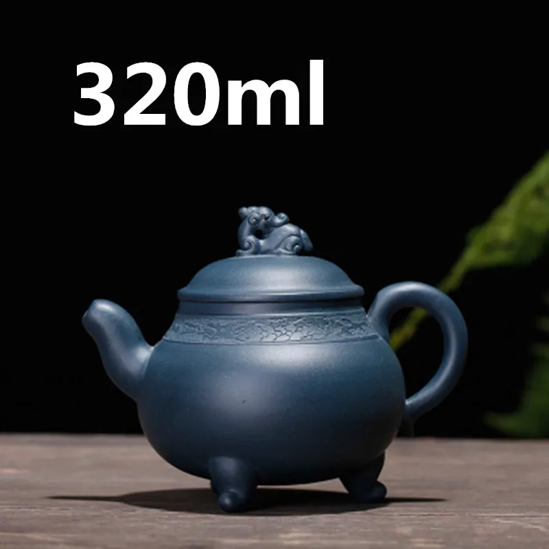 

Chinese Ceramic Teapot Teapot Yixing Zisha Clay Gongfu Tea Set Porcelain Teapot 320ml High Quality New Arrived With Gift Box