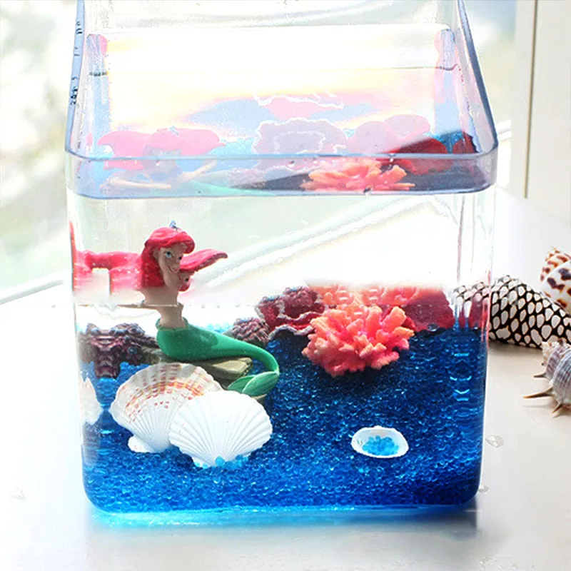 Various Styles Aquarium Fish Tank Landscaping Simulation Mini Coral Flower Family Red Coral Starfish Pet Supplies Ornaments