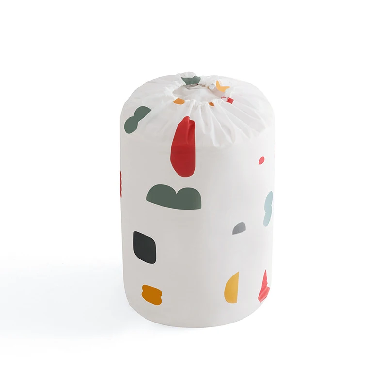 Household Cylinder Moisture-proof Quilt Drawstring Bag Quilt Storage Bag Household cabinet finishing bag