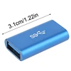 USB 3.0 Female to Female Adapter High Speed USB 3.0 Coupler Extender Converter 1XCE ► Photo 1/6