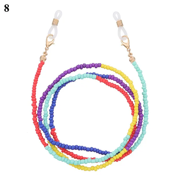 Rice Beads Glasses Chains Accessory 