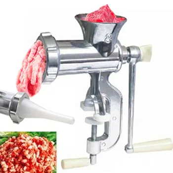 

8# Manual Meat Grinder Meat Mincer Sausage Stuffer Spice Carrot Mincer