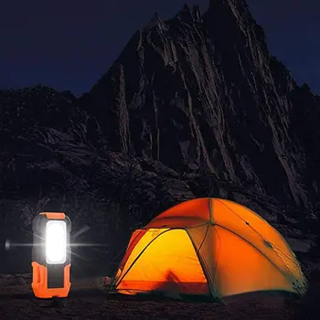 

LED Flashlight Torch Multifunctional Home Use Magnetic Flexible Hand Torch Work Light Outdoor Inspection Lamp
