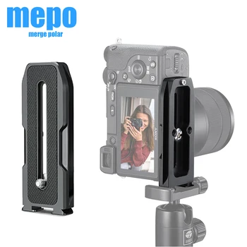 

Universal Quick Release Plate Horizontal Vertical Shoot Bracket Rig With Cold Shoe for Nikon Canon Sony DSLR Camera Accessories