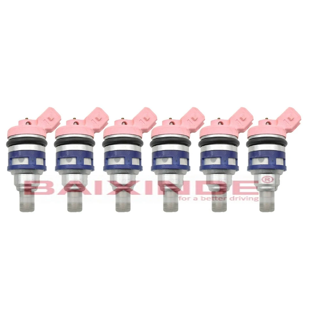 

High quality Set (6) Fuel Injectors For 89-92 Nissan Maxima 16600-85E01 1660021V02 1660085E06